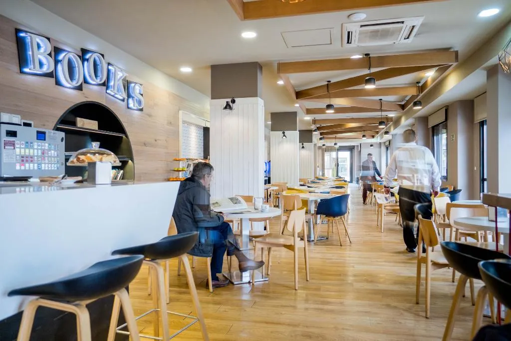 Restaurant, Compostela Suites, Madrid