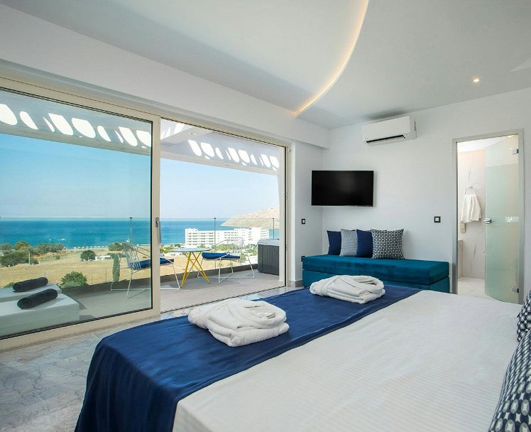 Room, Lindos White Hotel & Suites, Rhodes