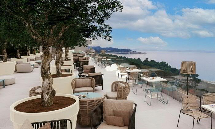 Outdoor Dining, Aminess Laurel Khalani Hotel, Split