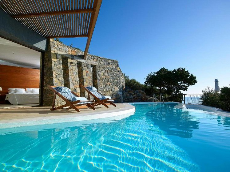 Pool, Thalassa Villas, Crete