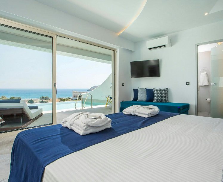 Room, Lindos White Hotel & Suites, Rhodes