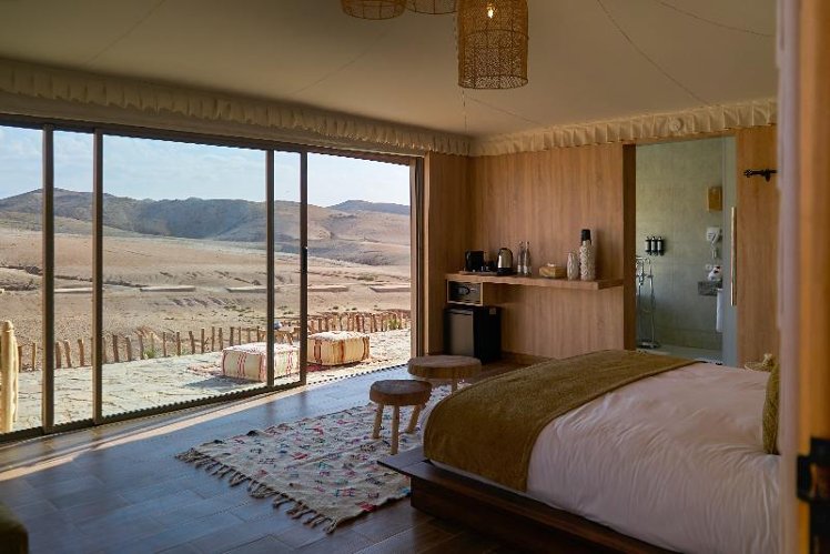 Terrace, Stellar Desert Camp, Marrakech