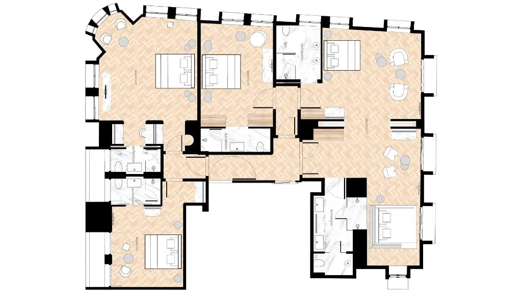 APARTMENT GRAND Room, THE DOLLI at Acropolis, A Hotel to Live, Athens