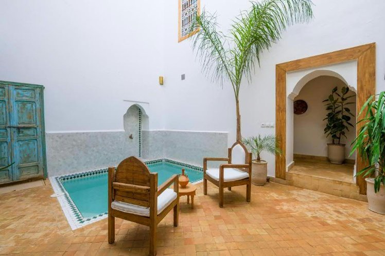 Pool, Riad Zellige, Marrakech
