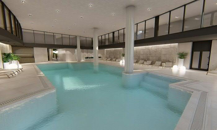 Indoor pool, Aminess Laurel Khalani Hotel, Split