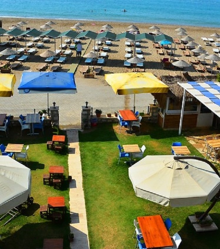 Private beach, Gumuldur Mavi Deniz Hotel, Izmir