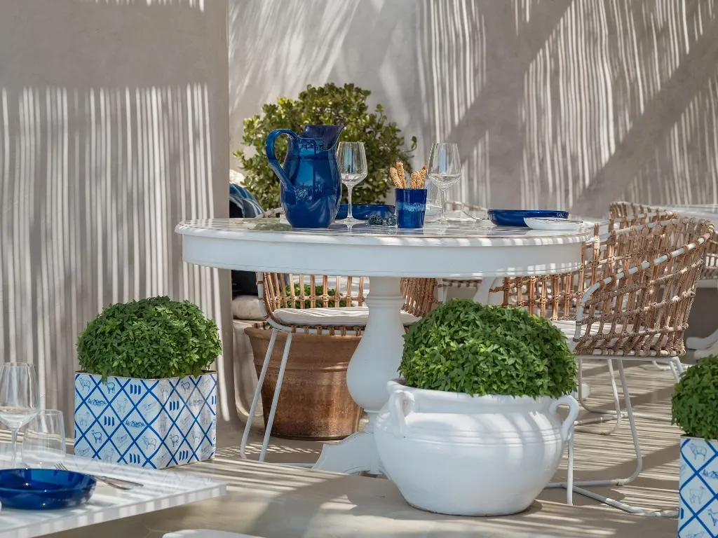 Restaurant, Mykonos Blu, A Resort to Live, Mykonos