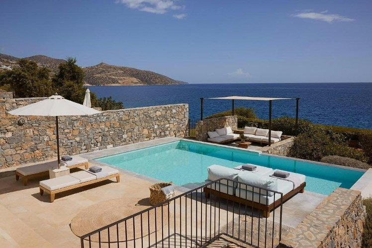 Pool, Thalassa Villas, Crete