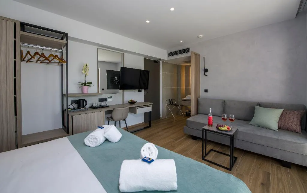 DOUBLE SUPERIOR WITH AIR CONDITIONING Room, MYRION BEACH RESORT & Spa, Crete