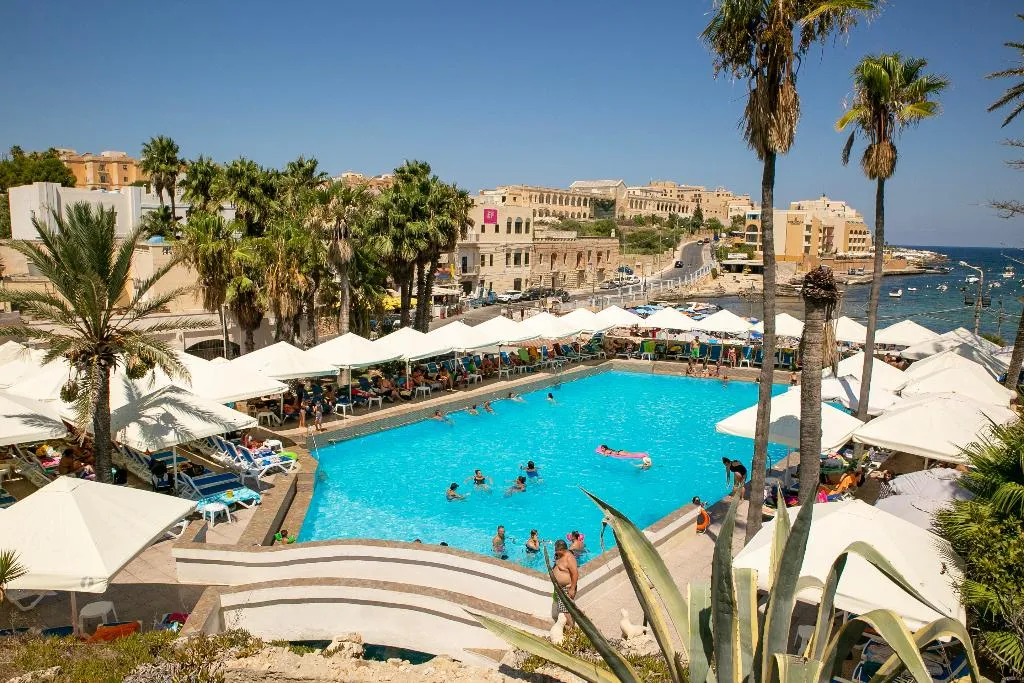 Pool, Beach Garden Hotel, Malta