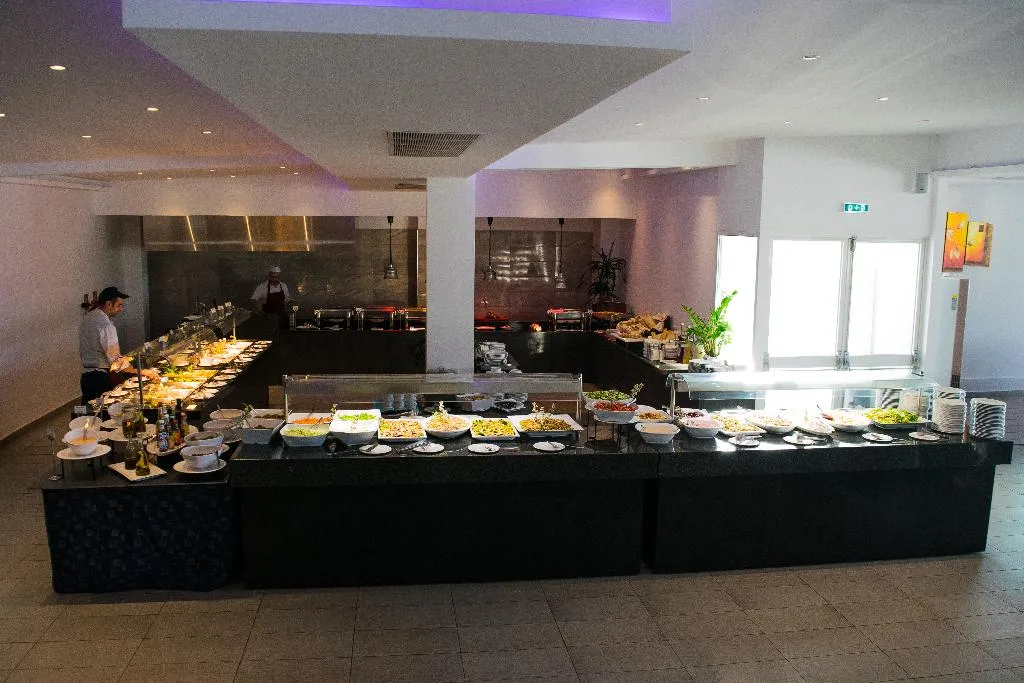 Restaurant, Theo Sunset Bay Hotel, Cyprus
