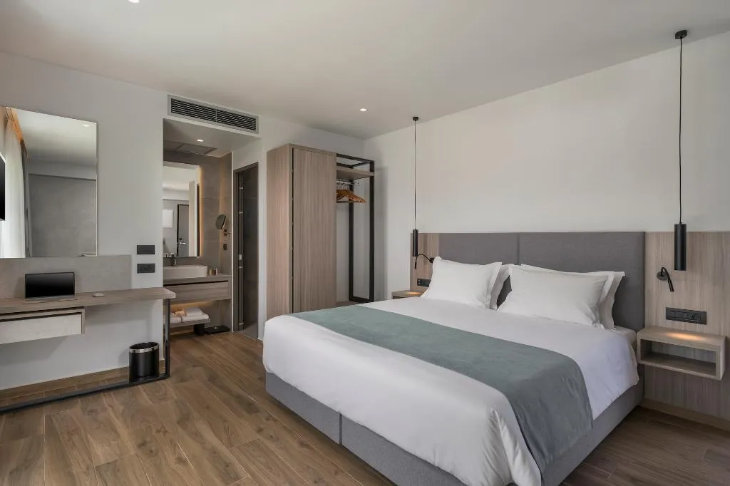 DOUBLE SEA VIEW WITH AIR CONDITIONING Room, MYRION BEACH RESORT & Spa, Crete