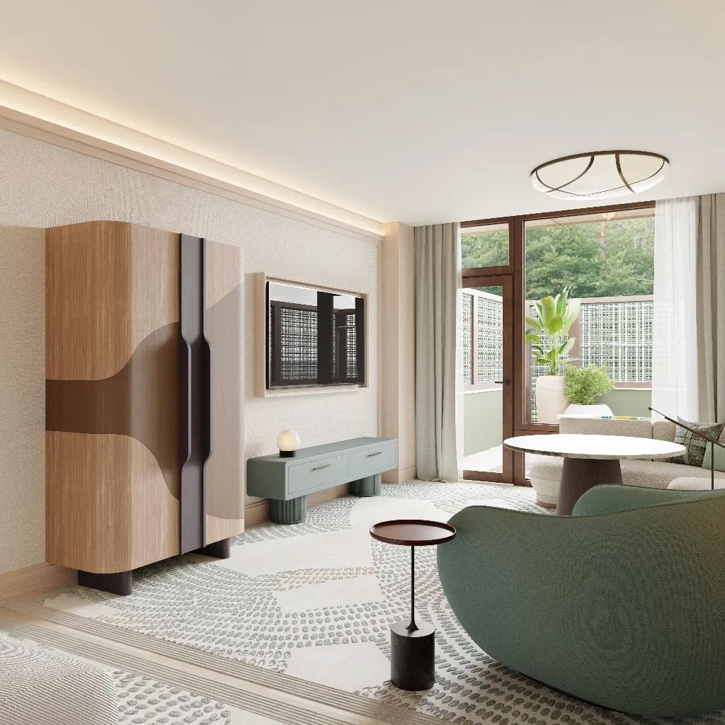JUNIOR SUITE ONE BED Room, Miramar Barcelona GL Newly Renovated, Barcelona