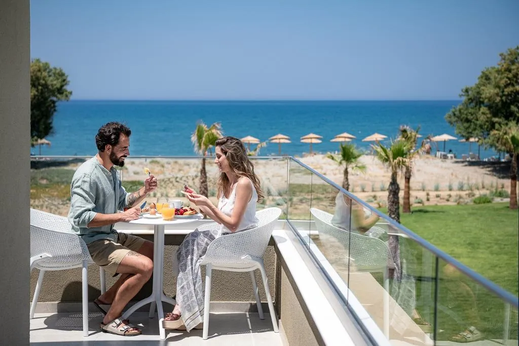 DOUBLE SEA VIEW WITH AIR CONDITIONING Room, MYRION BEACH RESORT & Spa, Crete