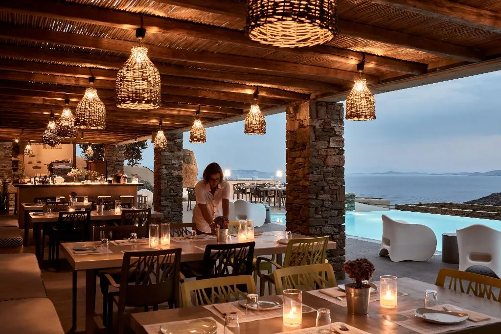 General view, Diles & Rinies, Mykonos