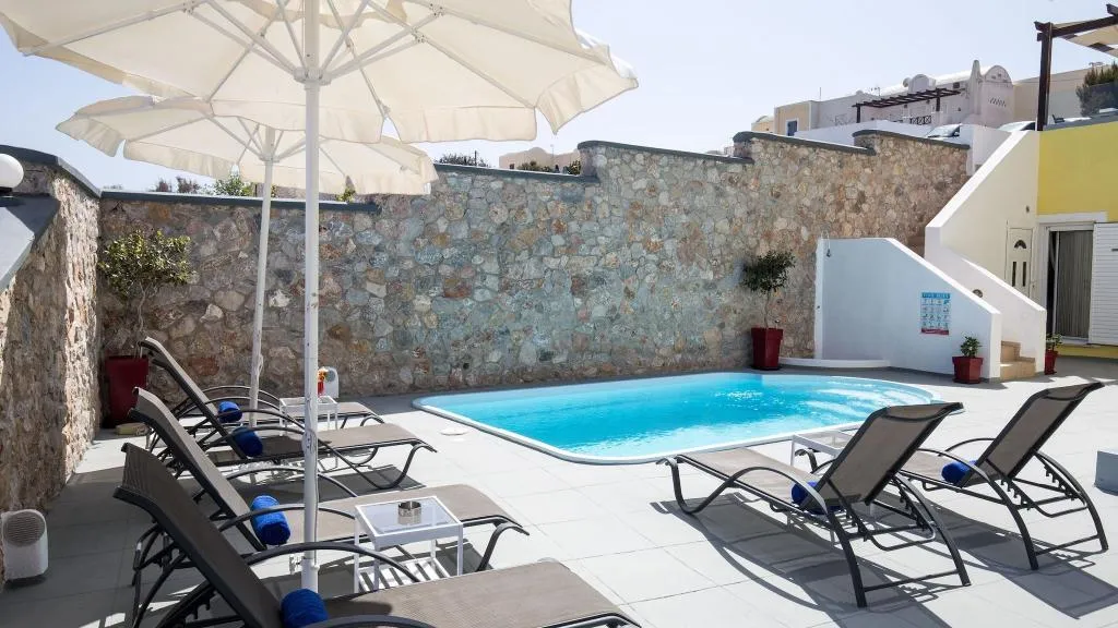 Terrace, Villa Libertad, Santorini