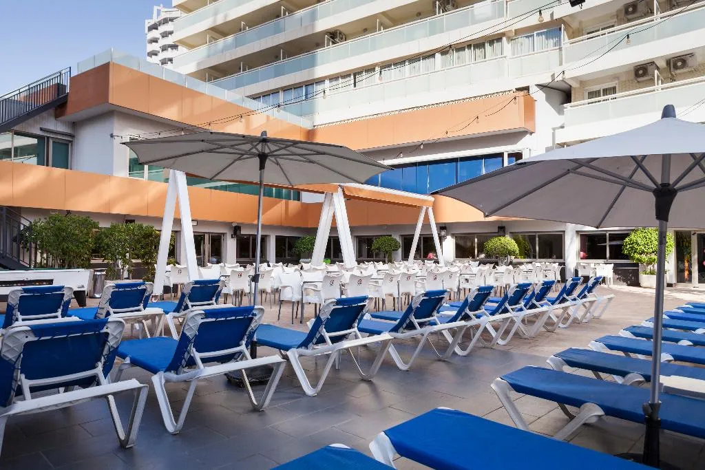 Terrace, Climia Benidorm Plaza 4*, Costa Blanca