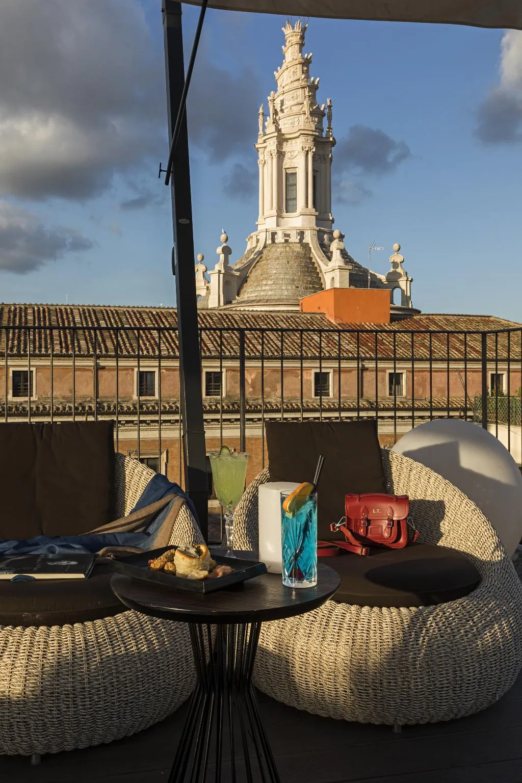 Terrace, Palazzo Navona, Rome