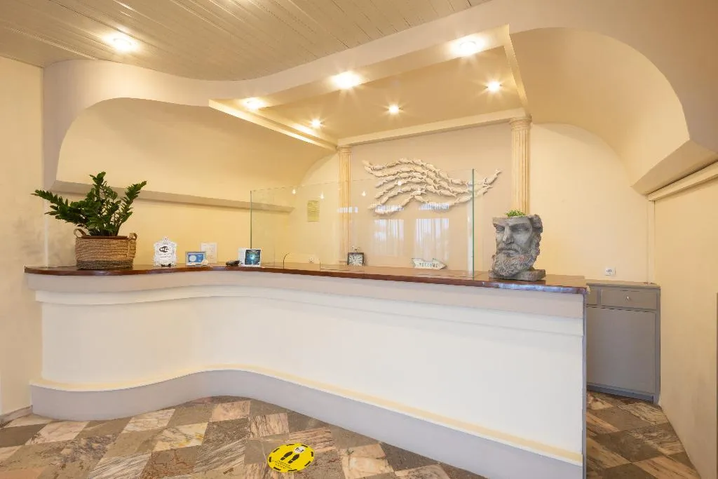 Lobby, Aurora Beach Hotel, Corfu