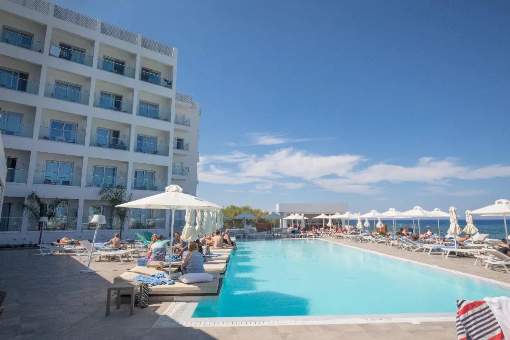 Pool, Evalena Beach Hotel, Cyprus