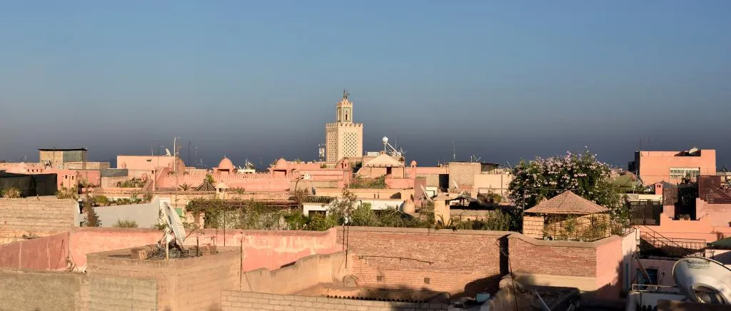 Terrace, Riad Les Ammonites, Marrakech