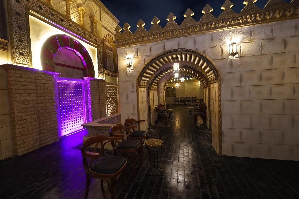 General view, Pyramids Khan Hotel, Cairo