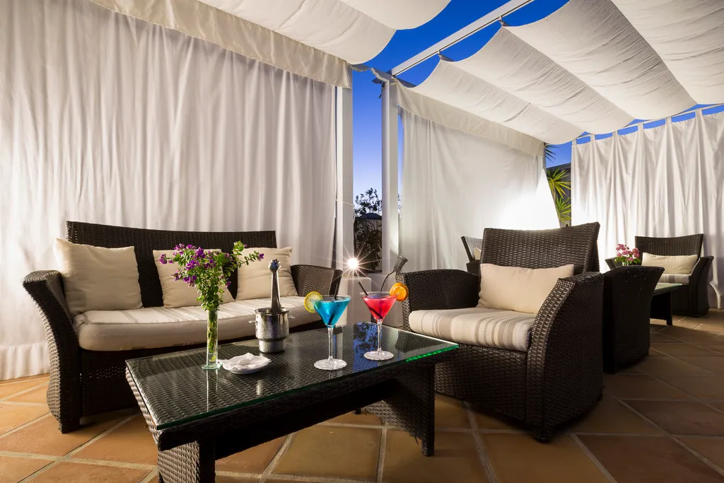 Terrace, Royal Plaza, Ibiza
