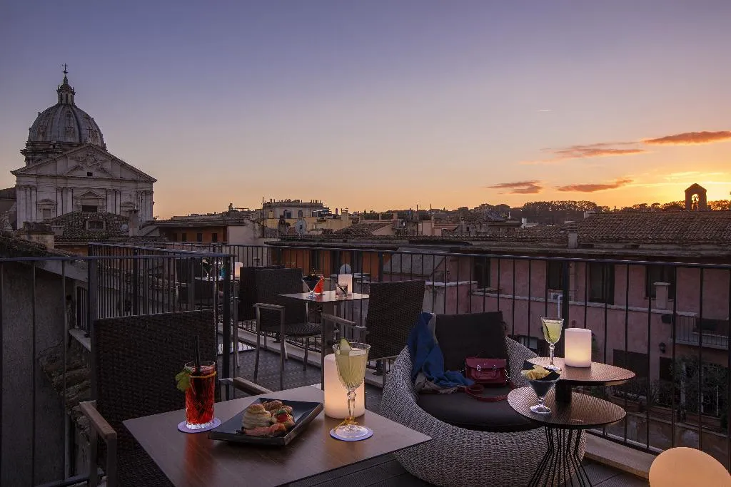 Terrace, Palazzo Navona, Rome