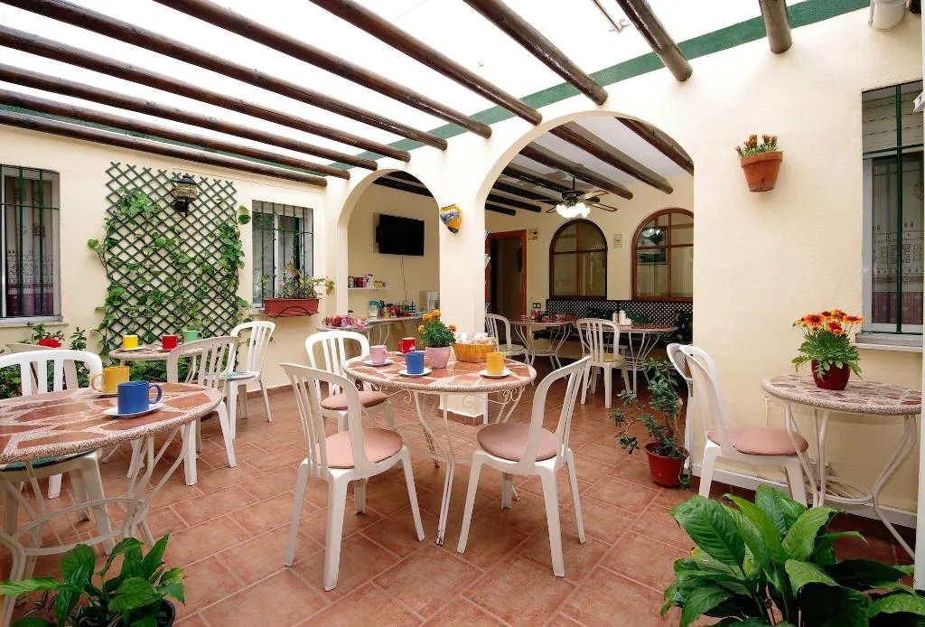 Terrace, Hostal Azahara Nerja, Costa Del Sol