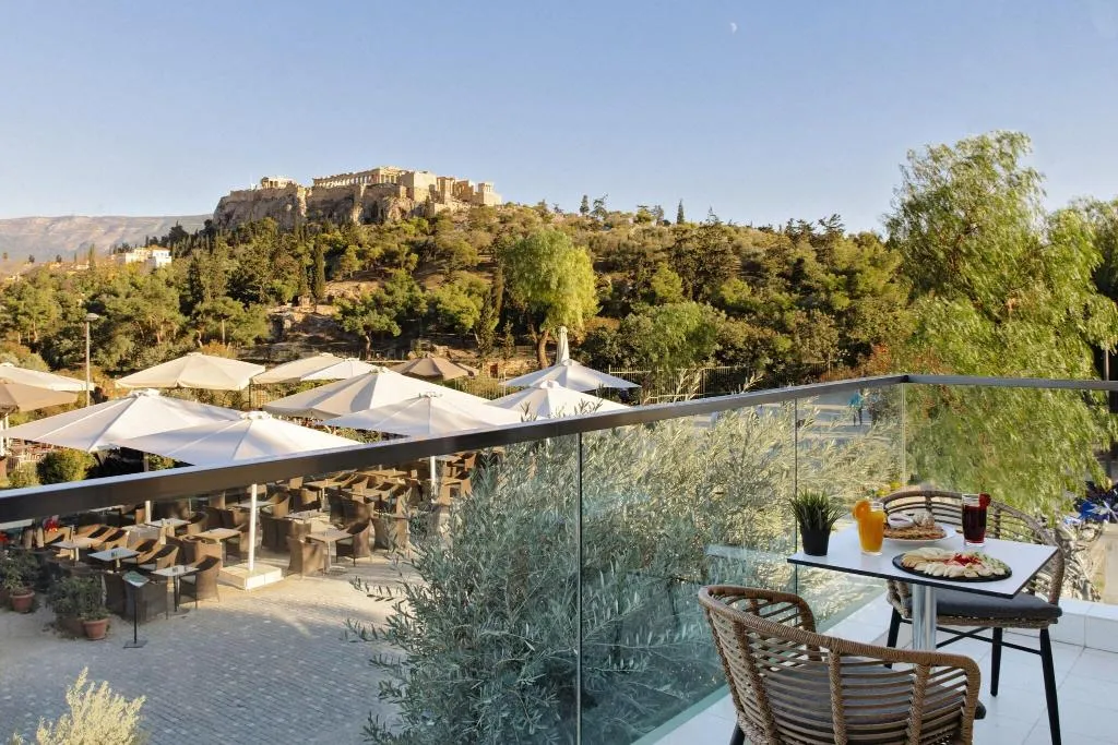 Terrace, Hotel Thissio, Athens
