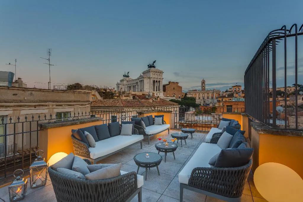 Terrace, Otivm Hotel, Rome