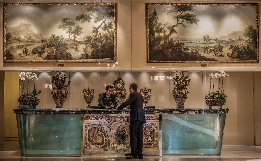 Lobby, Rome Cavalieri, A Waldorf Astoria Hotel, Rome