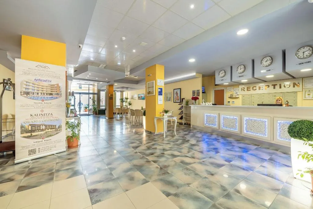 Lobby, Aphrodite Beach Hotel, Bourgas