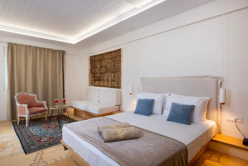 JUNIOR SUITE PARTIAL SEA VIEW Room, Orpheas Resort, Crete