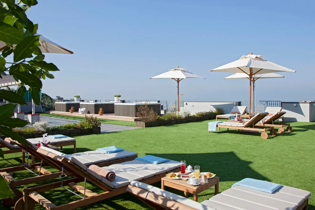 Terrace, Andris Hotel, Naples