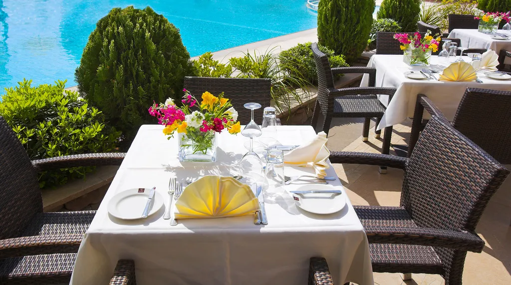Terrace, Ajax Hotel, Cyprus