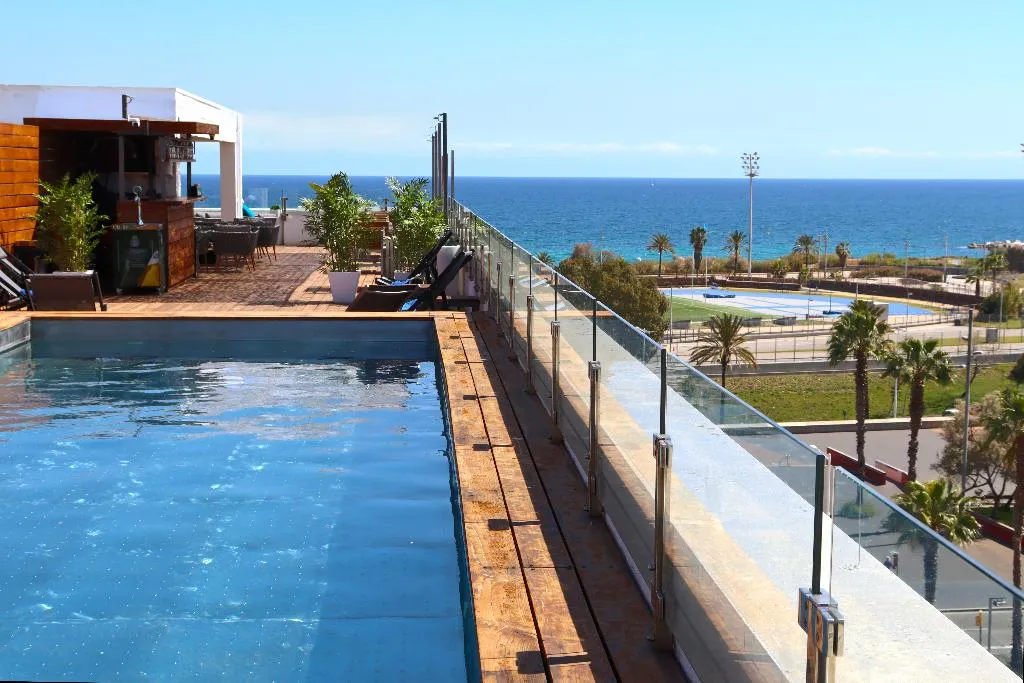 Pool, Eurohotel Diagonal Port, Barcelona