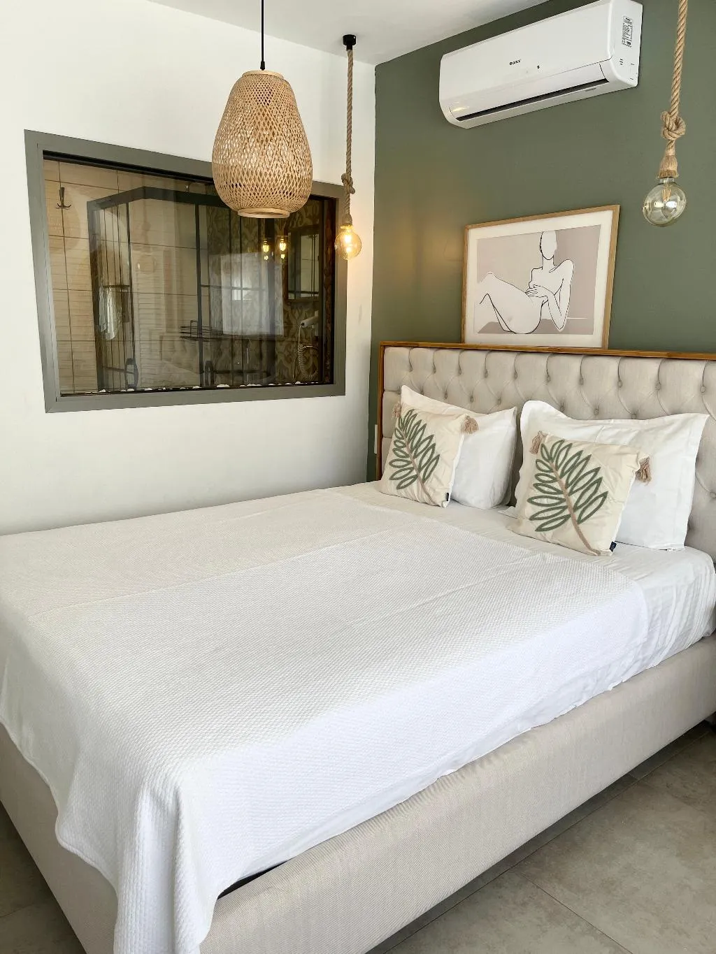 DOUBLE DELUXE ONE BED Room, Liman Hotel Gümüslük, Bodrum