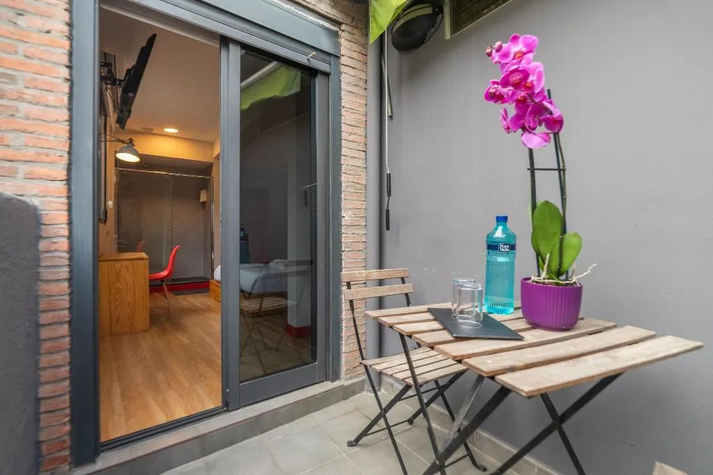 Terrace, Ok Hostel Madrid, Madrid