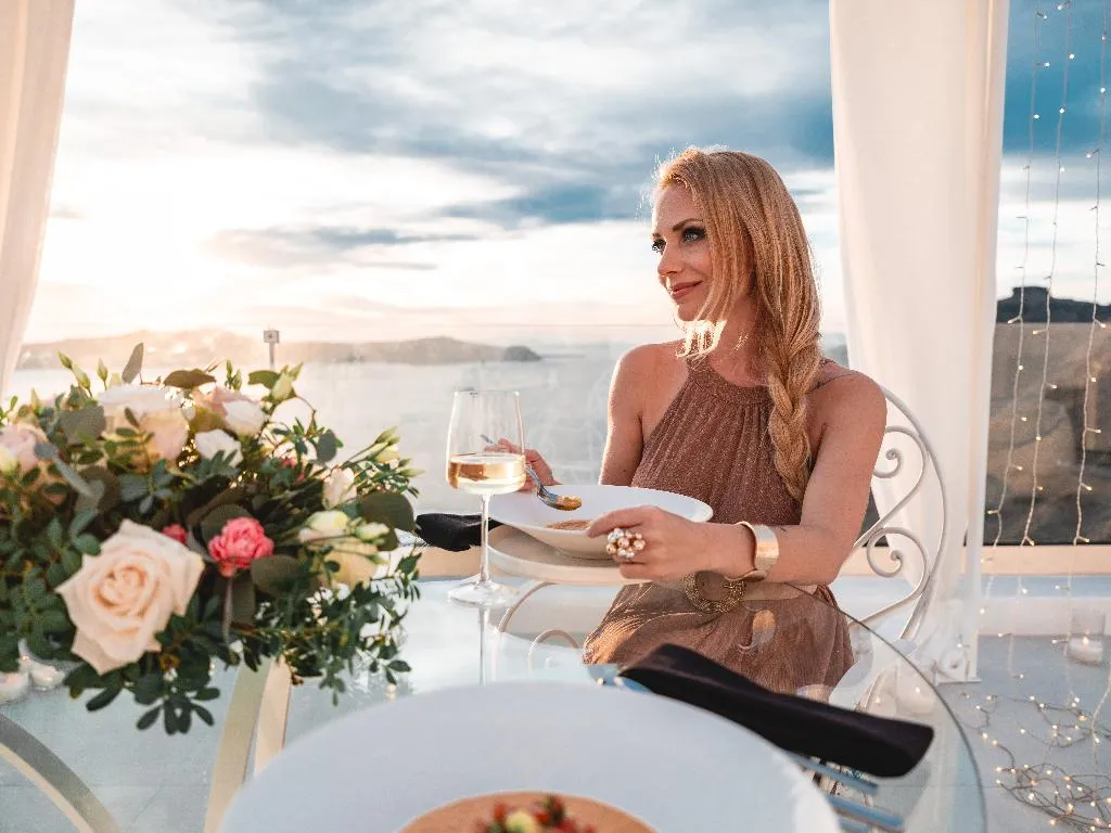 Restaurant, Athina Luxury Suites, Santorini