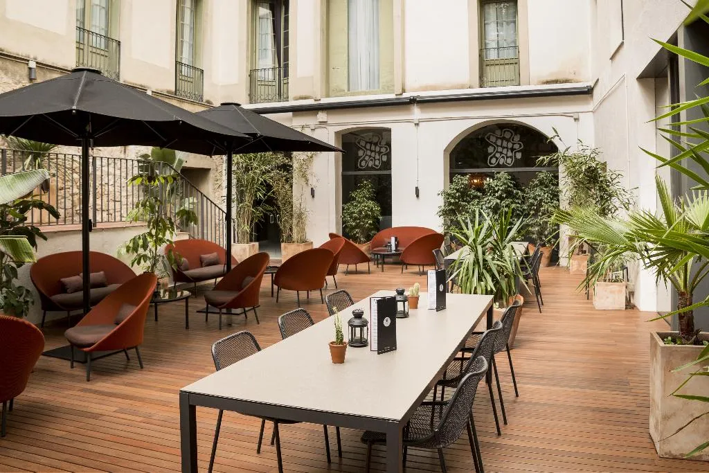 Terrace, Petit Palace Boquería Garden, Barcelona