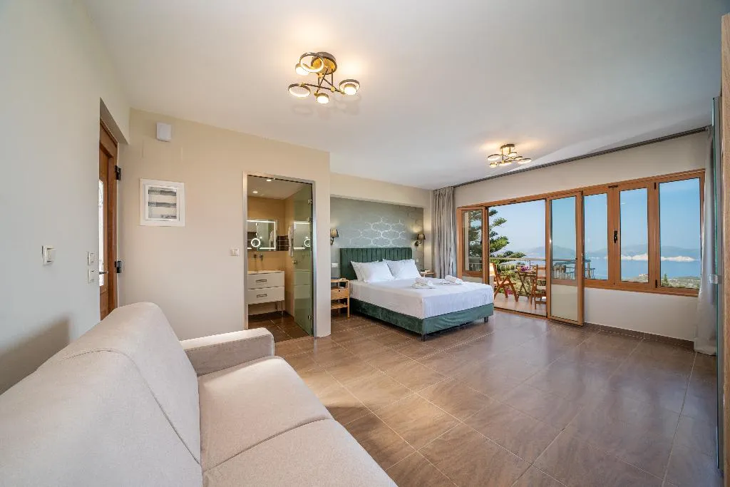 SUITE ONE BEDROOM ONE BATHROOM Room, Studios Vrionis Panoramic Sunset, Kefallinia