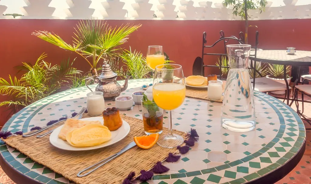 Terrace, Riad Le Desir, Marrakech