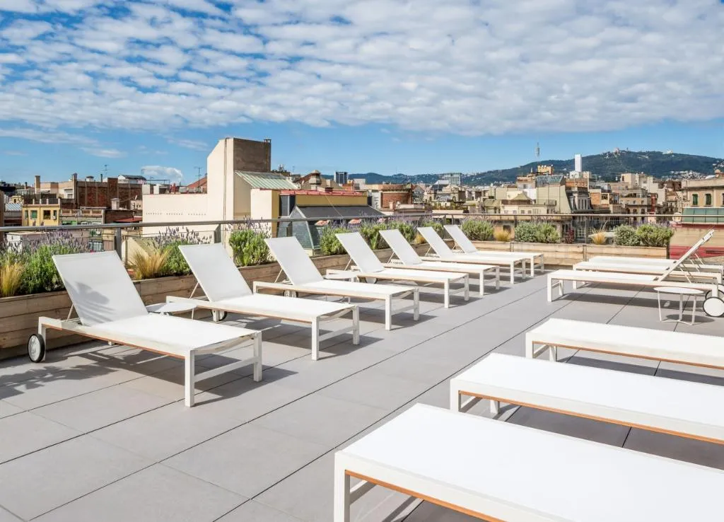 Terrace, Gran Hotel Havana 4*Sup by Escampa Hotels, Barcelona