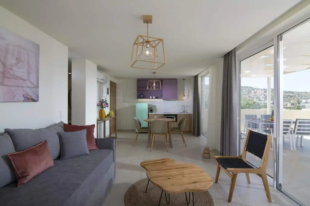 SUITE DELUXE ONE BEDROOM Room, Rainbow Apartments, Crete