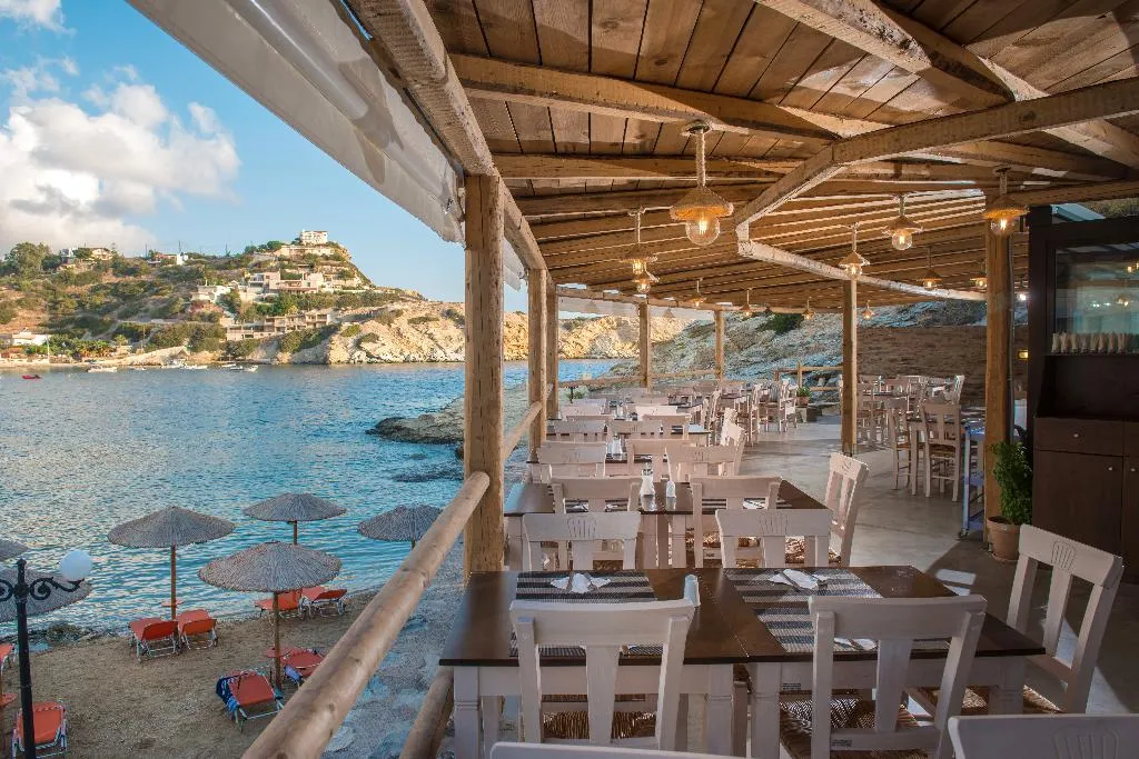 Restaurant, Lygaria Beach Hotel, Crete