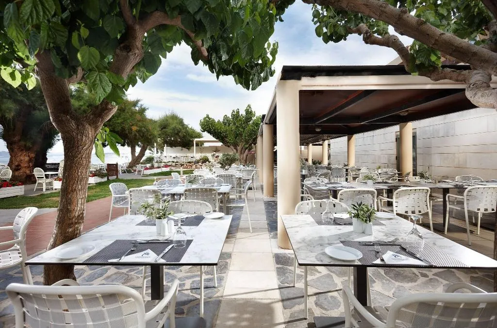 Restaurant, Giannoulis - Santa Marina Beach Hotel, Crete