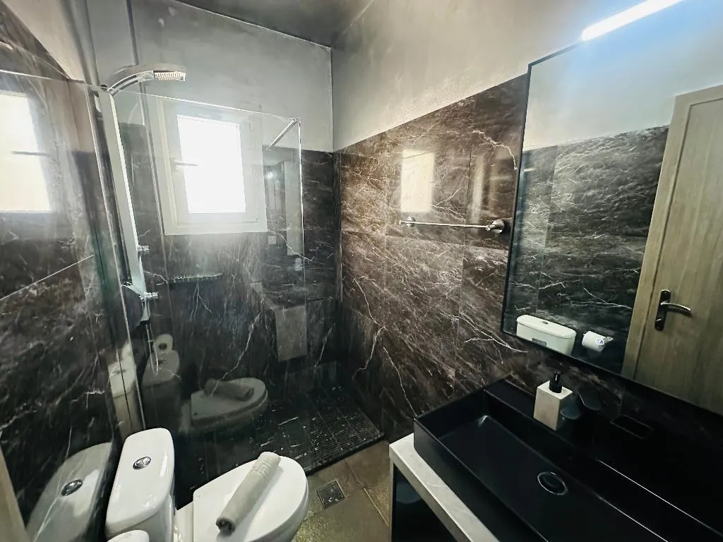 QUADRUPLE TWO BEDROOMS ONE BATHROOM Room, Nikos Apartments Corfu, Corfu