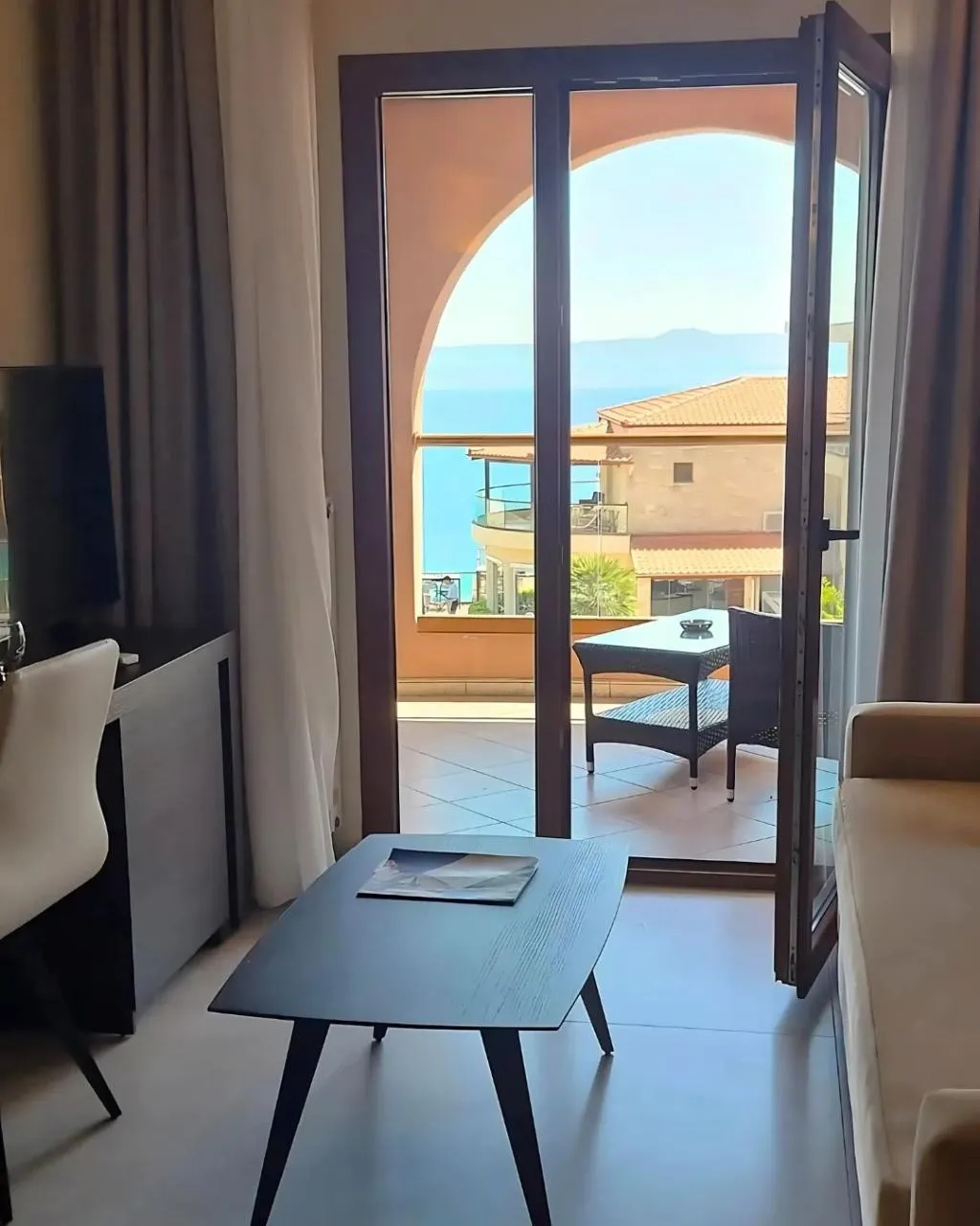 JUNIOR SUITE SEA VIEW WITH BALCONY Room, Blue Bay Halkidiki - Adults Only, Halkidiki