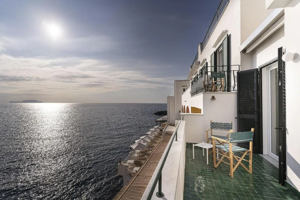 Terrace, Miramare Sea Resort and Spa, Naples